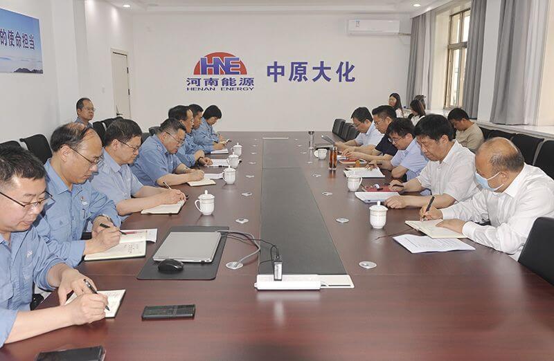 濮阳市副市长聂长明到QY千亿国际调研